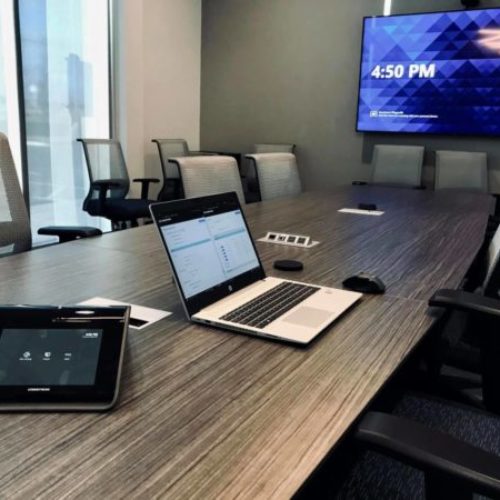 Conference Room Designed with Crestron Flex